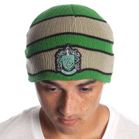Шапка Harry Potter Beanie with Slutherin Patch Logo