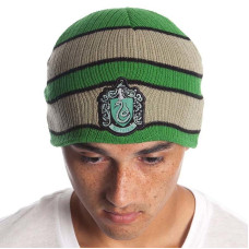 Шапка Harry Potter Beanie with Slutherin Patch Logo