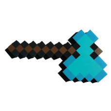Топор Алмазный пиксельный Майнкрафт (Minecraft) 8Бит 41см
