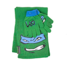 Перчатки и шарф Turtles Leonardo Scarf and Gloves