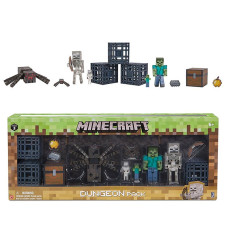 Набор фигурок Minecraft Dungeon Подземелье 6 фигурок