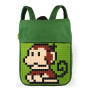 Пиксельный рюкзак Canvas Top Lid pixel Backpack WY-A005 Зеленый-зеленый
